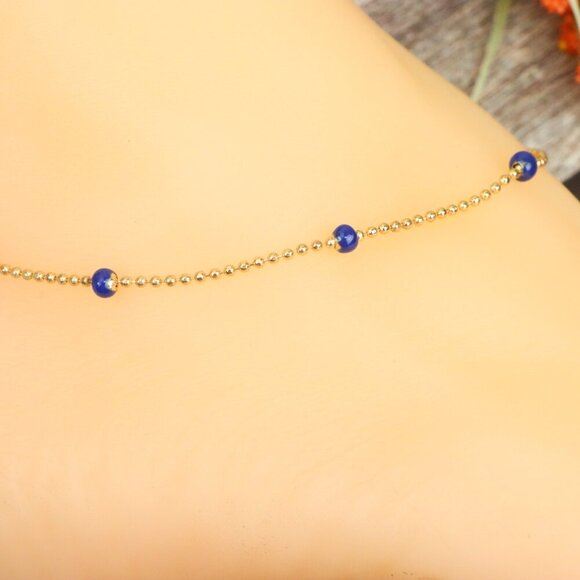 "Elegant Handmade Anklet – Delicate Jewelry for Women, MAR091349 - Picture 1 of 10